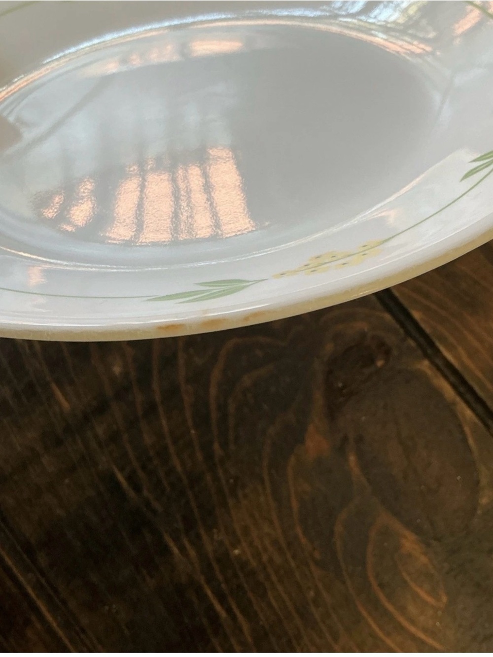 Set of 8 Corelle Secret Garden bread and butter dessert plates. - Picture 8 of 9